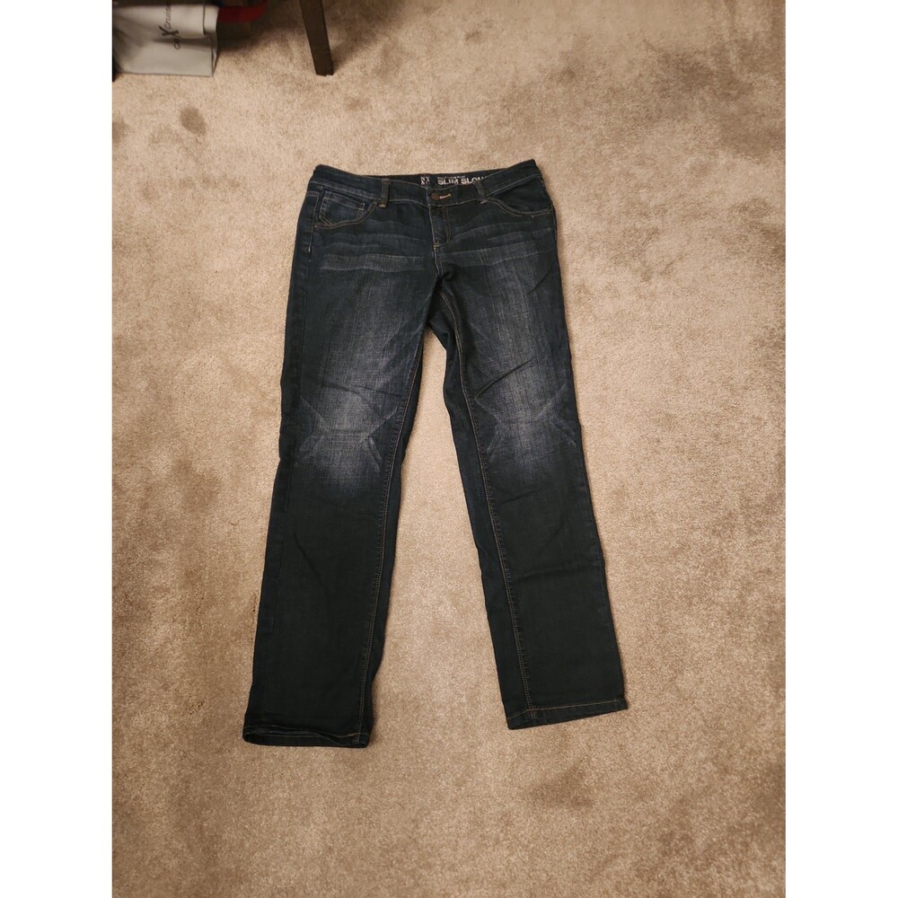New York & Company Slim Slouch Boyfriend Jeans Size 10